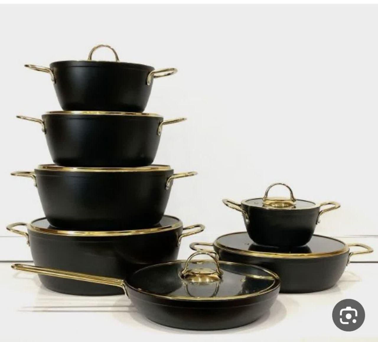 مدل قابلمه سرویس چدن قابلمه ماهیتابه رژیمی مدل ۴۴۹|ظروف پختوپز|یزد, |دیوار