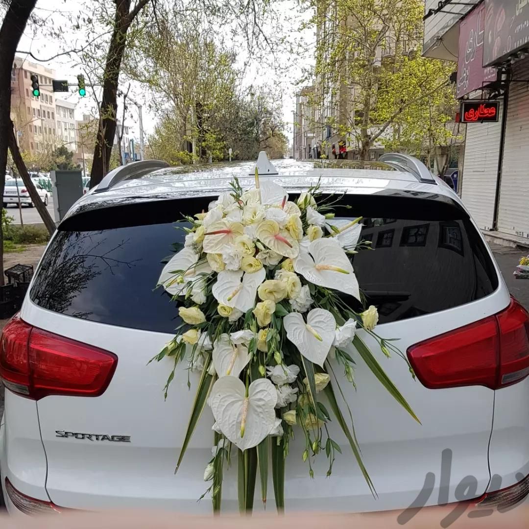 تزیین ماشین عروس و دسته گل عروس|خدمات پذیرایی/مراسم|تهران, اوقاف|دیوار
