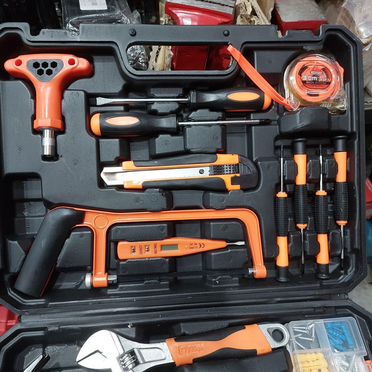 پک کامل جعبه ابزار با جعبه نشکن|ابزارآلات|شیراز, بازار|دیوار