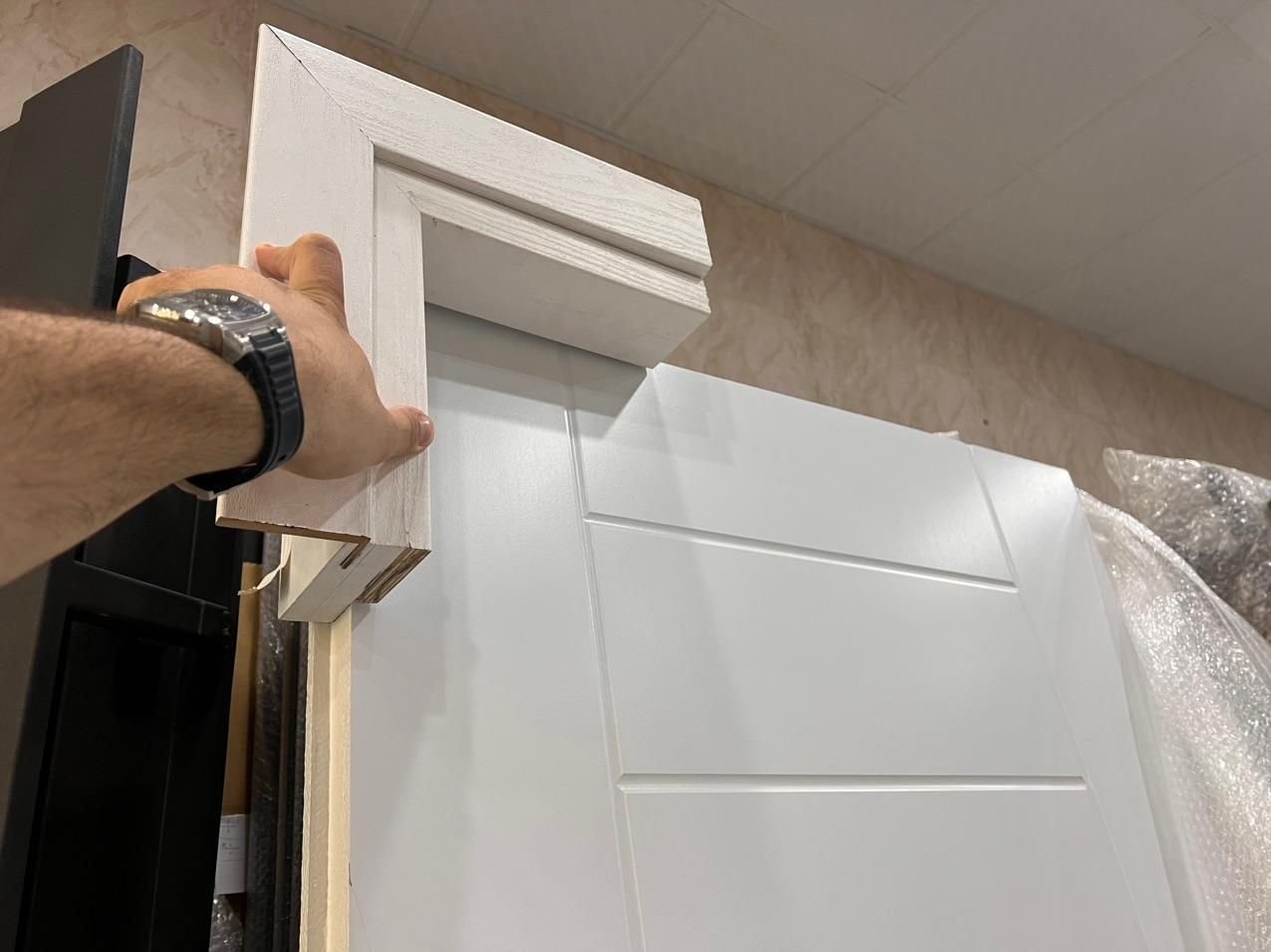 درب روکوب 8436 چارچوب کاور کشویی چهارچوب MDF ضد آب|مصالح و تجهیزات ساختمان|کرج, حصارک بالا|دیوار