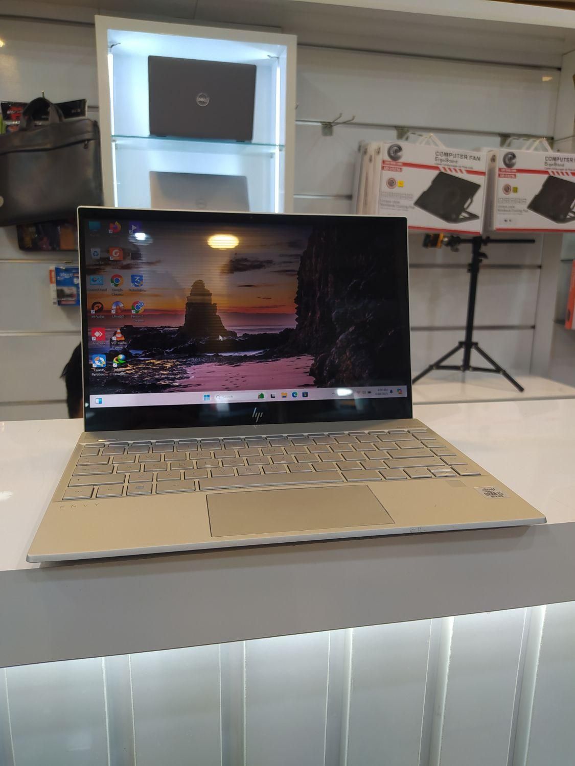 لپ تاپ HP envy x360/نسل ۱۳/تاچ/لاکچری/با طرح اقساط|رایانه همراه|تهران, چیتگر جنوبی|دیوار