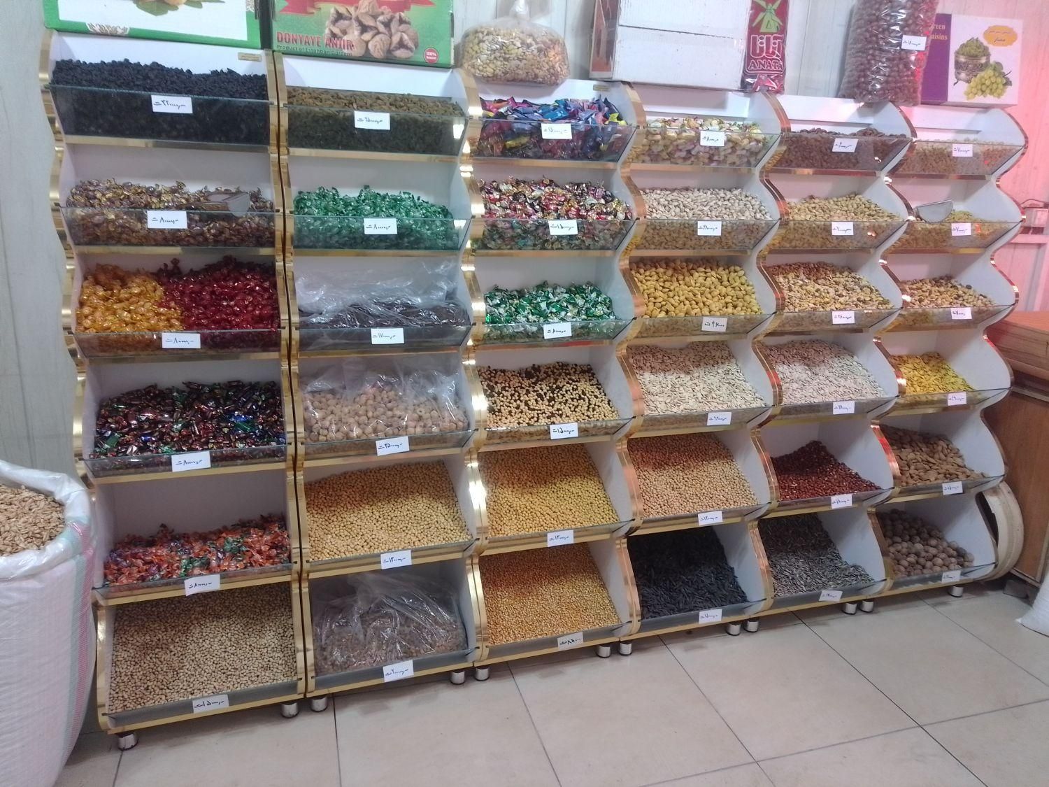 قفسه طبقاتی استند اجیل mdfقفسه خشکبار|فروشگاه و مغازه|اهواز, کیانشهر|دیوار