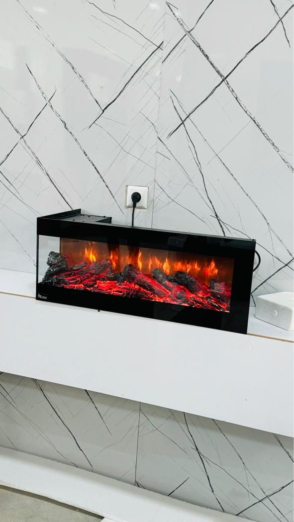 شومینه برقی /باصدا هیزم مدل۱۷۱۵|بخاری، هیتر، شومینه|کازرون, |دیوار