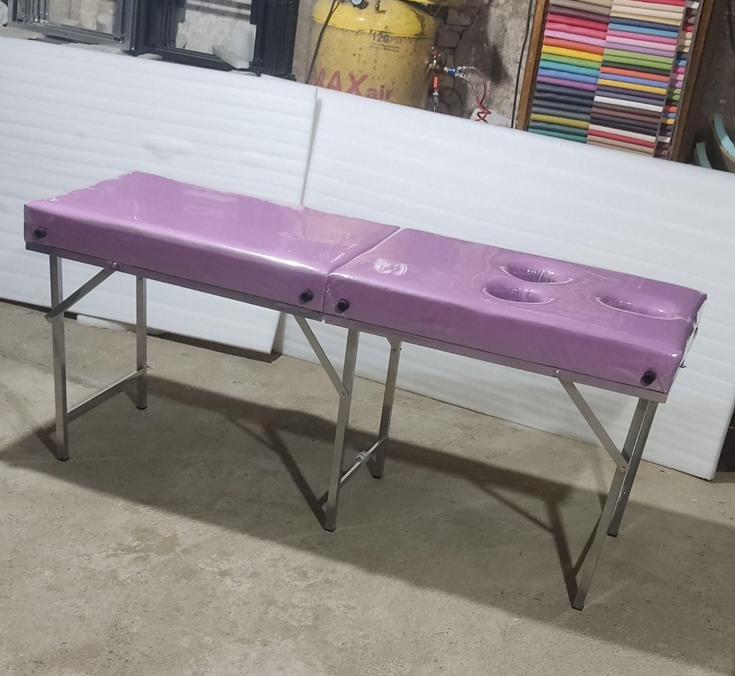 کیفی تخت مدل ساکی تاشو ماساژ تنوع رنگ مژه|آرایشی، بهداشتی، درمانی|تهران, ابن بابویه|دیوار