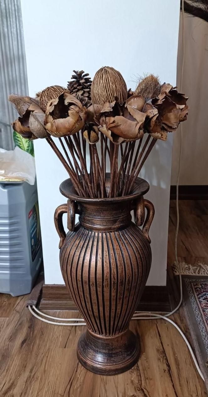 گل طبیعی خشک|گل مصنوعی|فولادشهر, A4|دیوار
