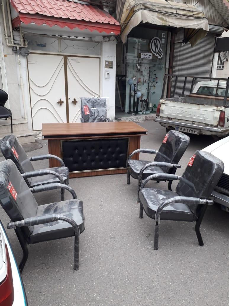 ست کامل میز صندلی اداری عرشیا|مبلمان اداری|رشت, پیرکلاچای|دیوار