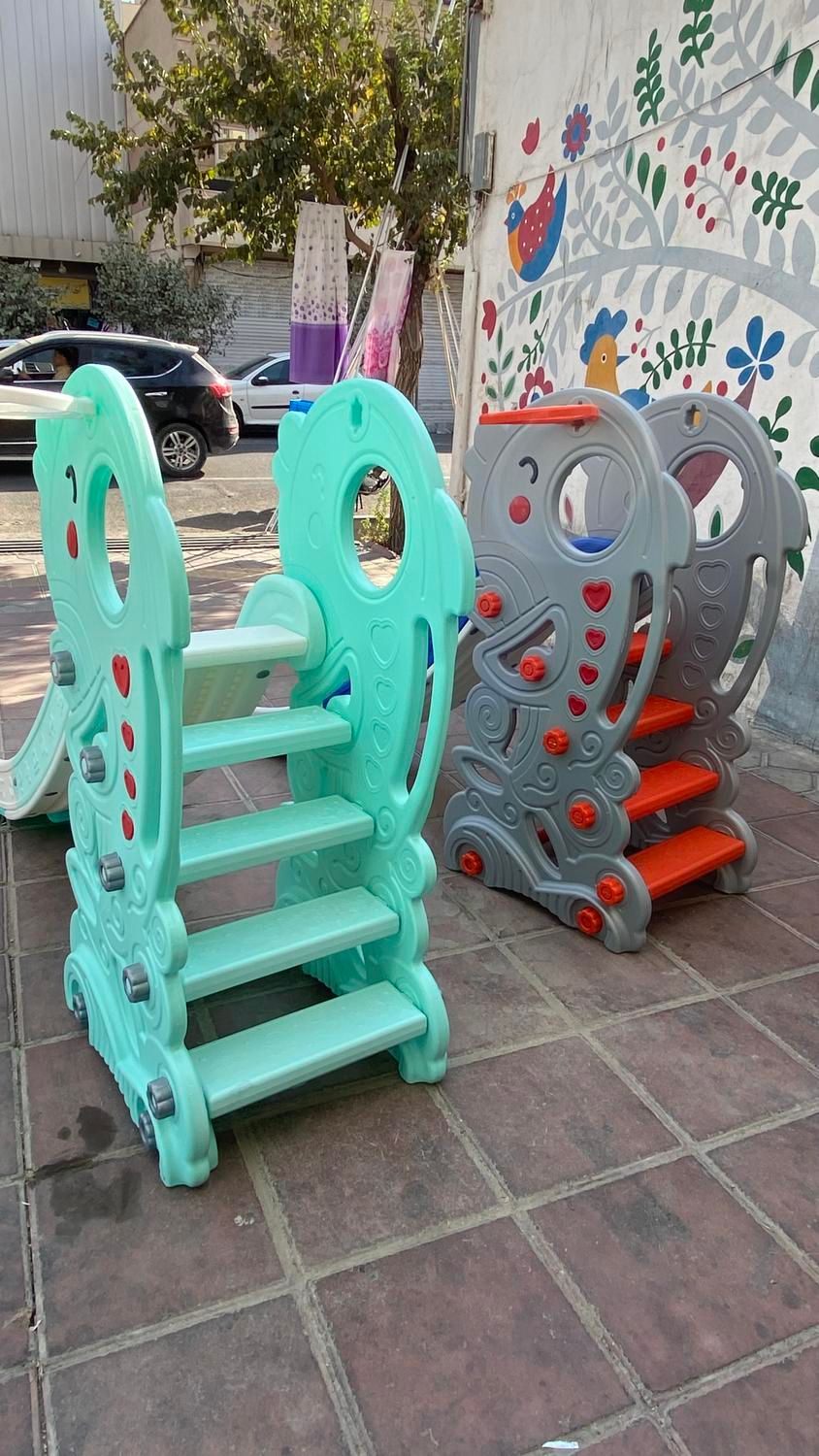 سرسره پلی اتیلن خرگوش و دلفین|اسباببازی بچه|تهران, سلسبیل جنوبی|دیوار