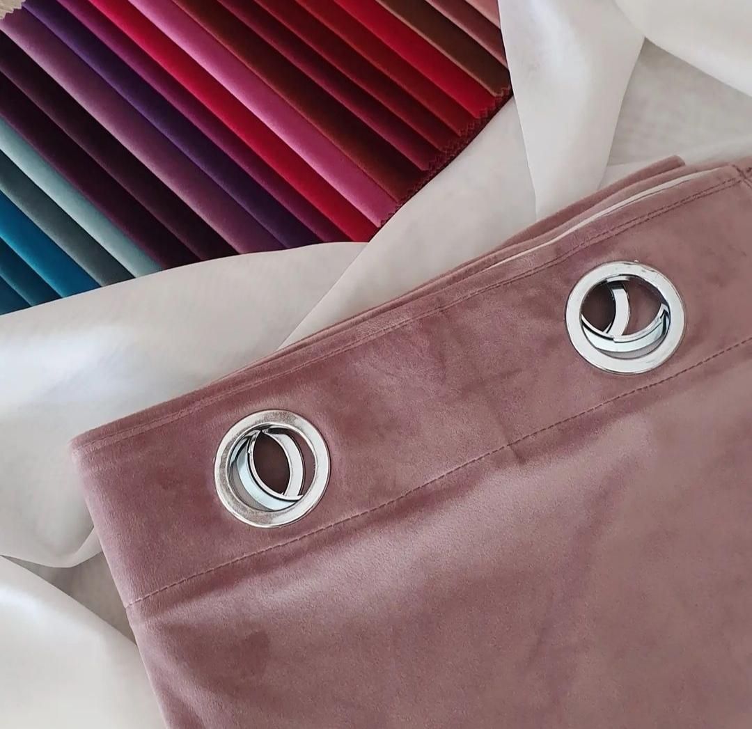 پرده پانچ حریر دکور والان اماده مدرن مخمل|پرده، رانر، رومیزی|تبریز, |دیوار