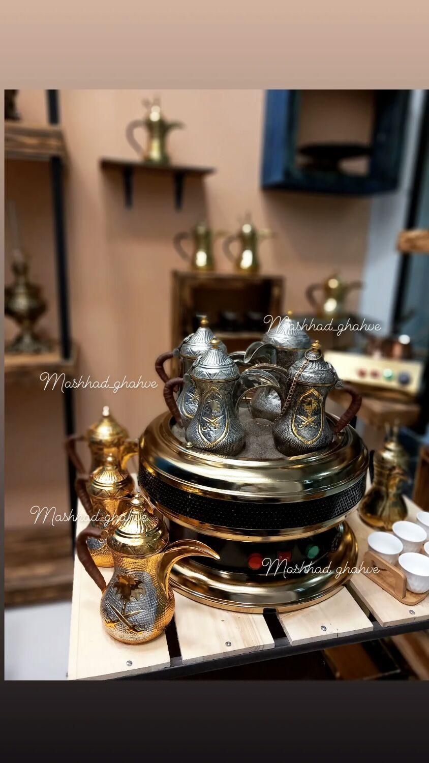 قهوه ساز ماسه ای مناسب کافه جهت سرو قهوه عربی|سماور، چای‌ساز، قهوه‌ساز|بندر دیر, |دیوار