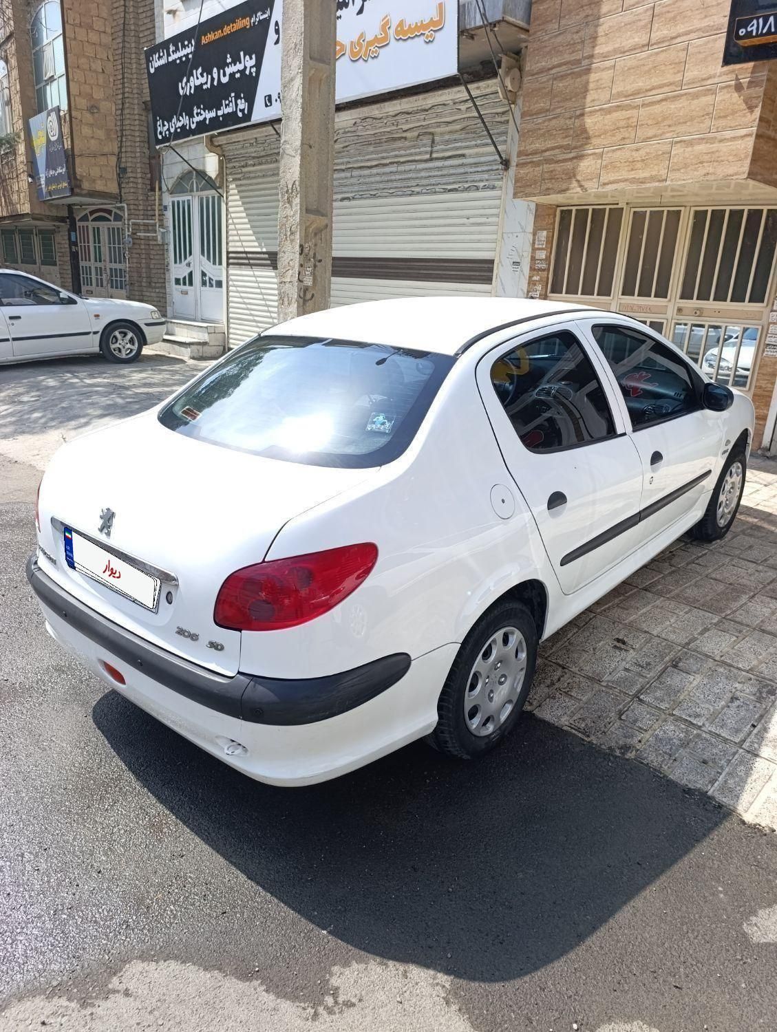 پژو 206 SD V2، مدل ۱۳۹۱|خودرو سواری و وانت|کرمانشاه, |دیوار