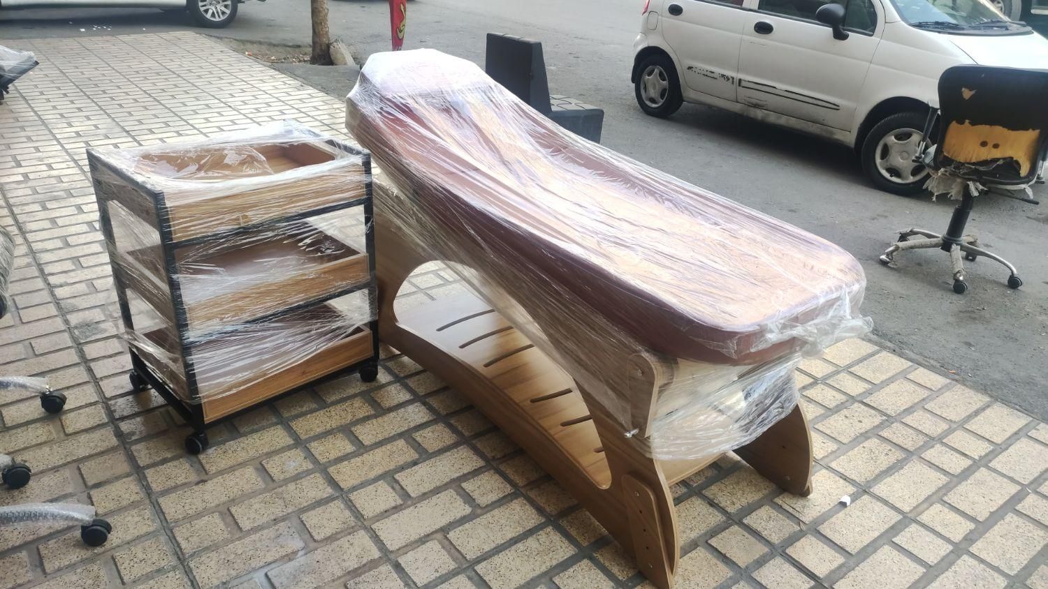 صندلی طرح برقی اصلاح میزناخن فورتیک سرشور ترولی|عمده‌فروشی|کرج, گلشهر|دیوار