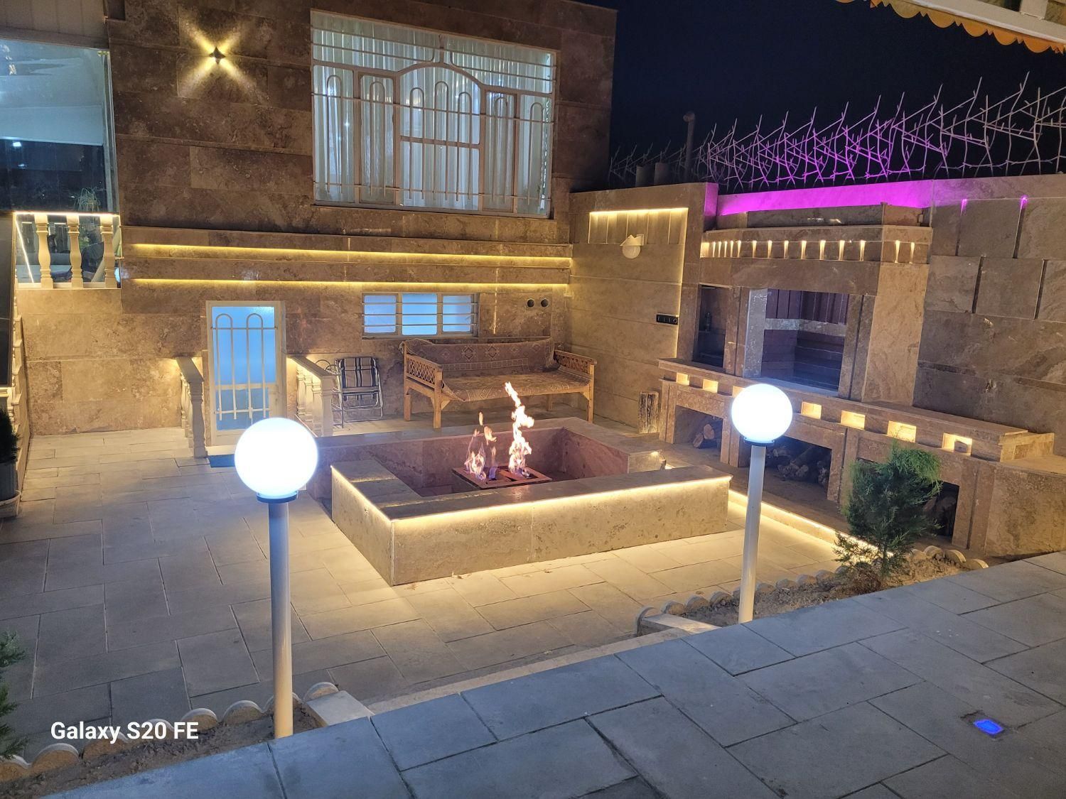 باغ ویلا چناران استخر آب گرم سرپوشیده.فول امکانات|اجارهٔ کوتاه‌مدت ویلا و باغ|گلبهار, شهر جدید گلبهار|دیوار