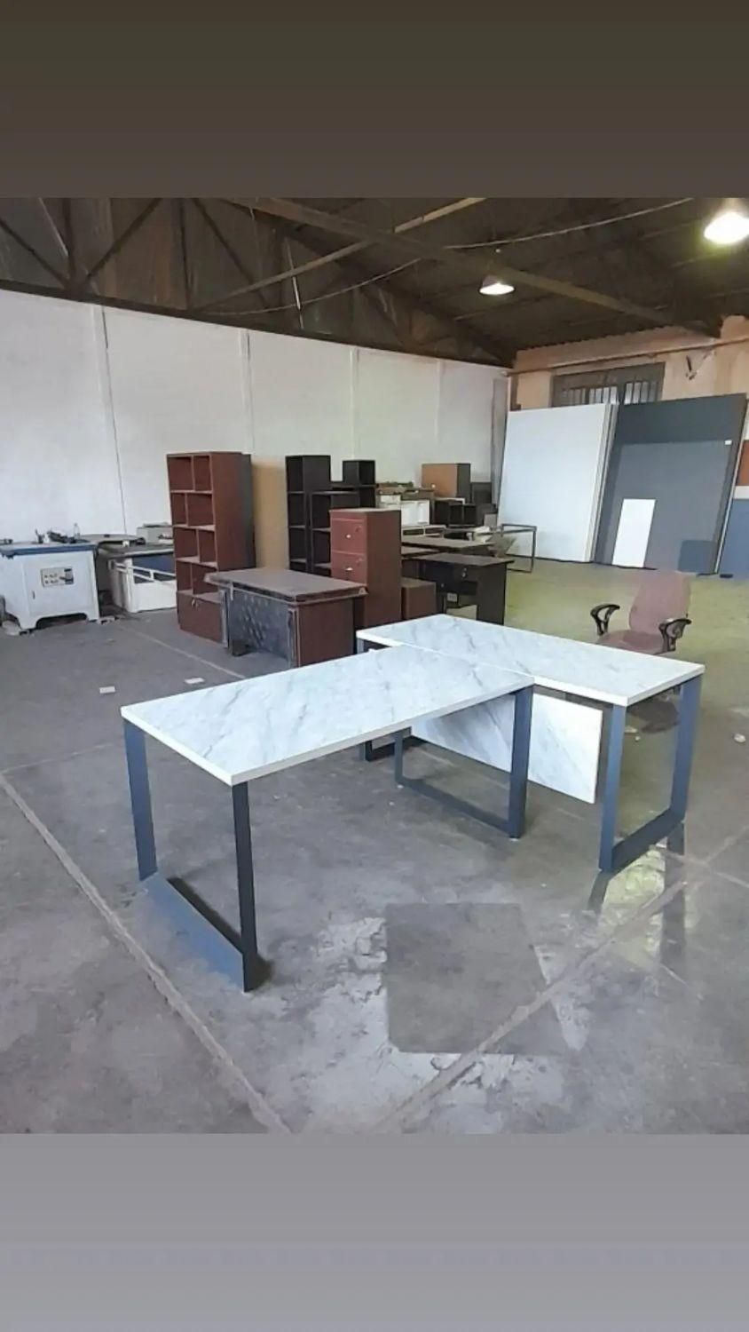 میزکنفرانس 4 نفره 6 نفره پایه فلزی  اداری|دفتر کار|کرج, چهارصد دستگاه|دیوار