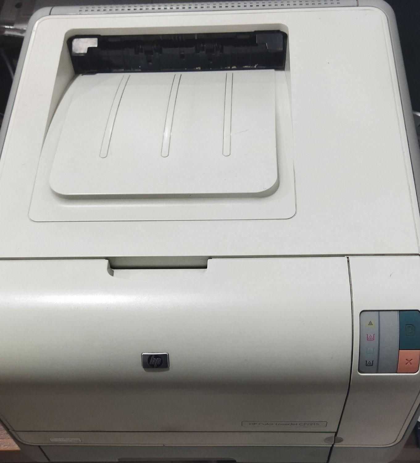 پرینتر HP CP1215 رنگی در حد نو|پرینتر، اسکنر، کپی، فکس|تهران, مجیدیه|دیوار