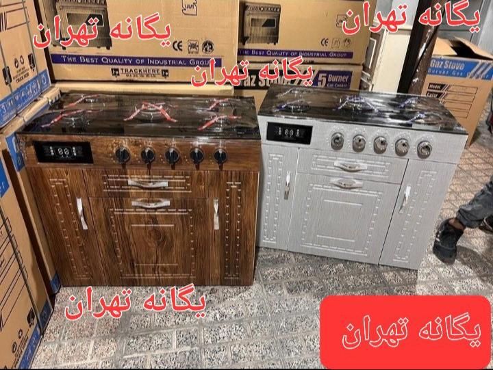 اجاق گاز ۵پنج شعله ام دی اف طرح فر کابینتیMDF|اجاق گاز و لوازم برقی پخت‌وپز|تهران, جیحون|دیوار