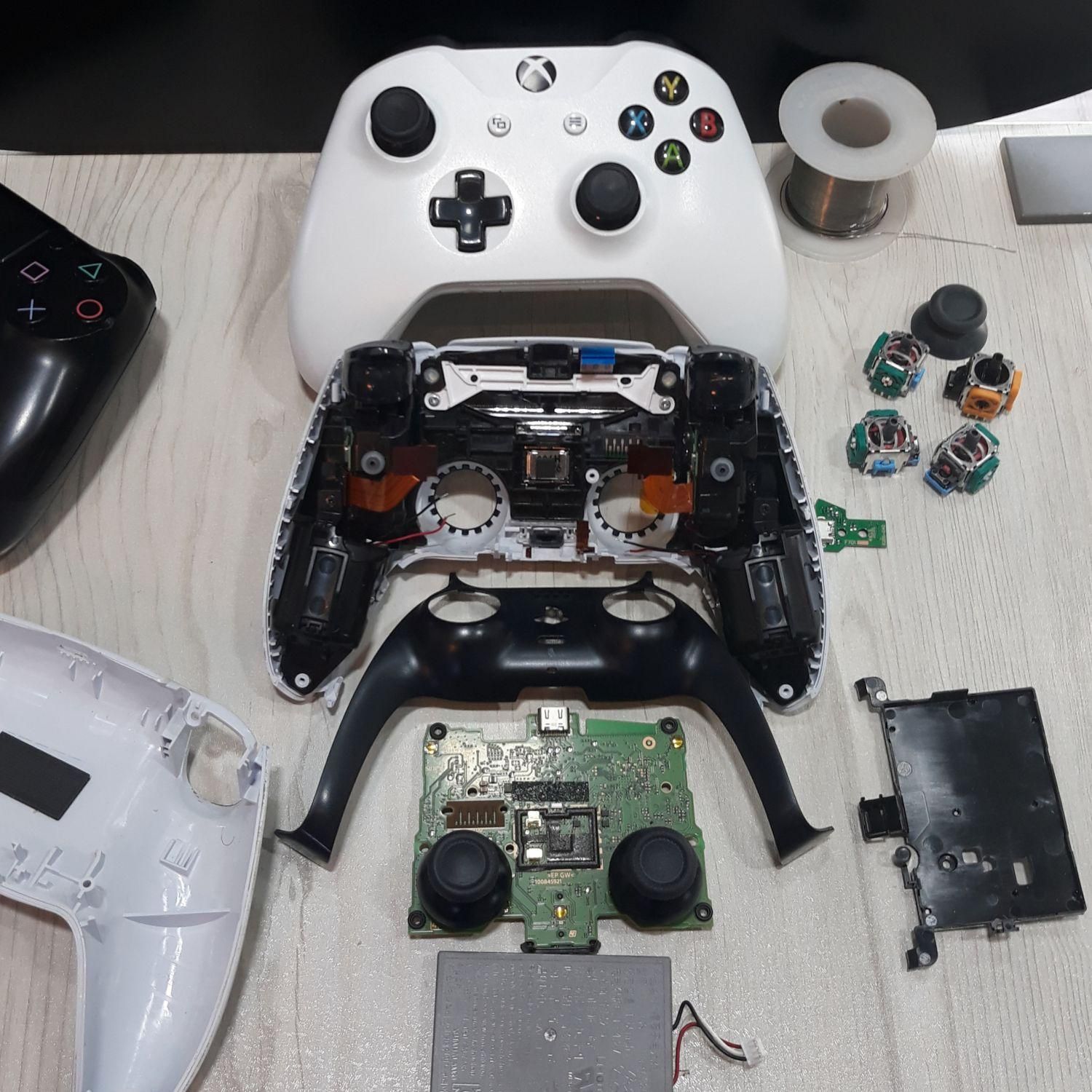 تعمیر دسته کنسول پلی استیشن ایکس باکس xbox ps5 4 3|کنسول، بازی ویدئویی و آنلاین|تهران, سلسبیل جنوبی|دیوار