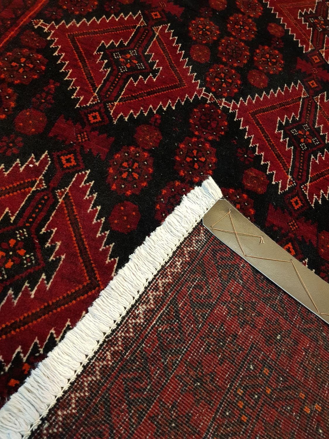 فرش کناره دستباف بلوچ لاکی نو اعلاباف رنگ گیاهی تک|فرش|تهران, بازار|دیوار
