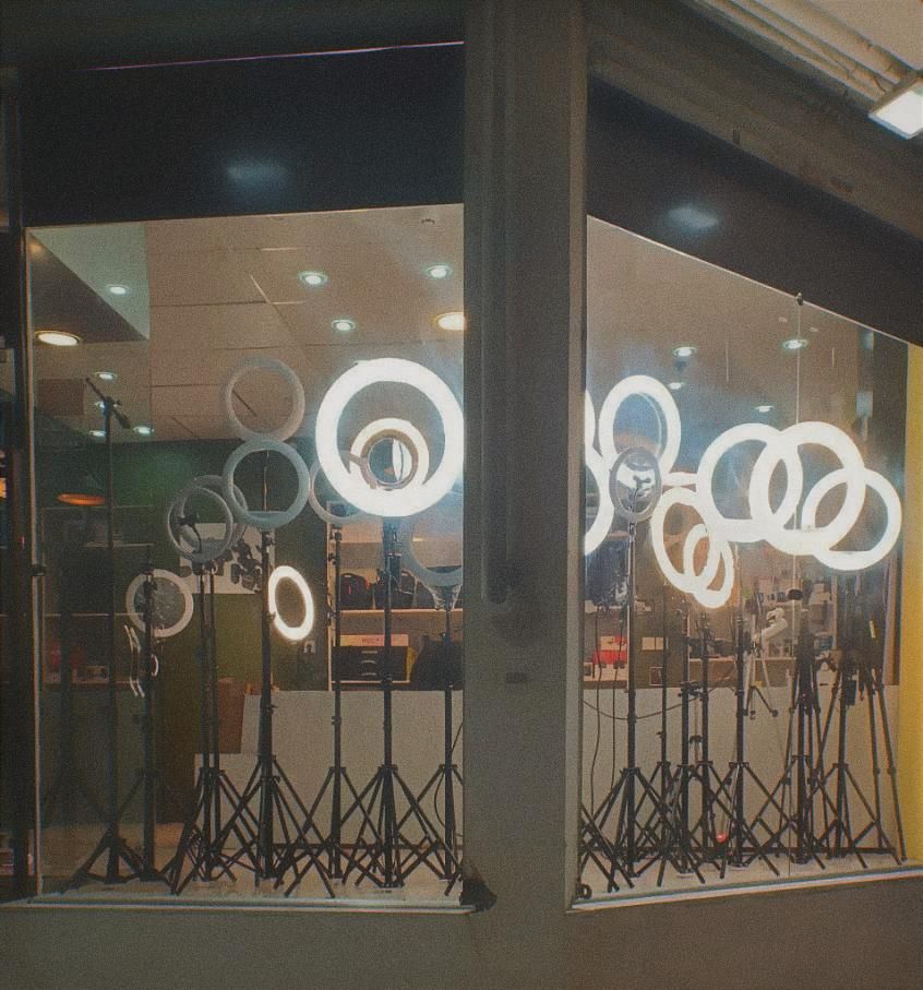 رینگ لایت 480 سافت لایت LED تولیدمحتوا مشهد|دوربین عکاسی و فیلم‌برداری|مشهد, وکیل‌آباد|دیوار