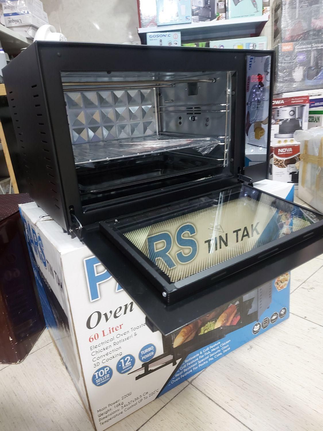 توستر پارس تین تک دیجیتال ۶۰ لیتری گارانتی|اجاق گاز و لوازم برقی پختوپز|کرج, حصارک بالا|دیوار