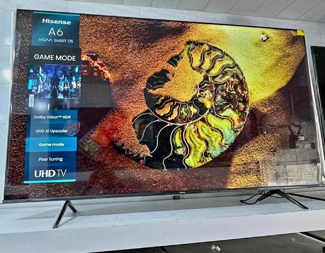 تلویزیون(فر دوس کالا)58 اینچ Hisense هوشمند4K|تلویزیون و پروژکتور|گرگان, |دیوار