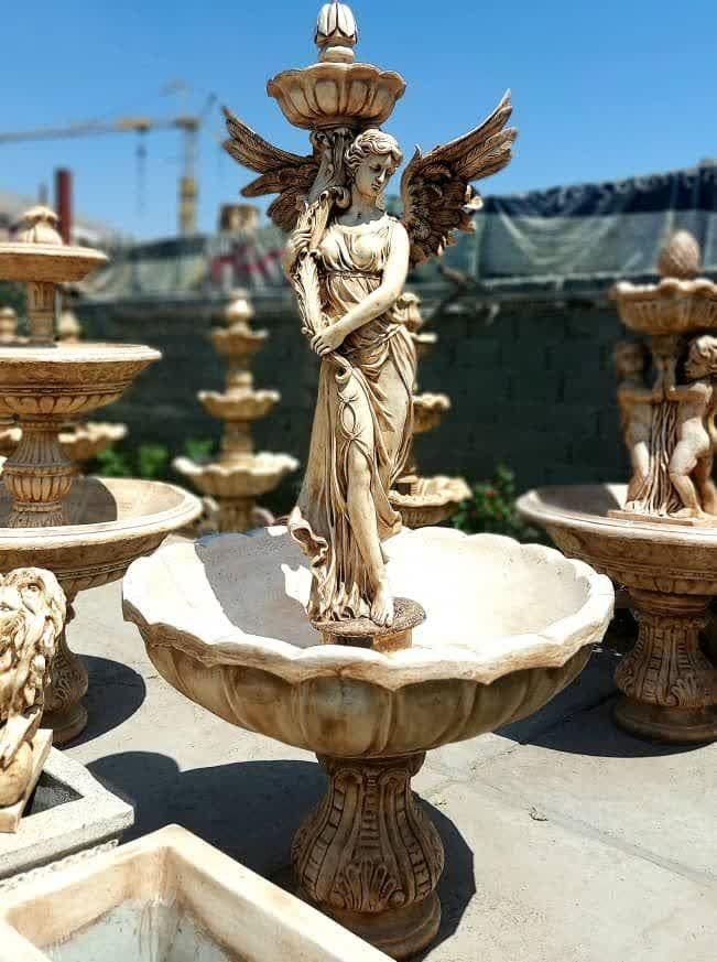 آبنما مجسمه دار بتن گلاس مسلح مقاوم شیک|مصالح و تجهیزات ساختمان|قم, آزادگان|دیوار