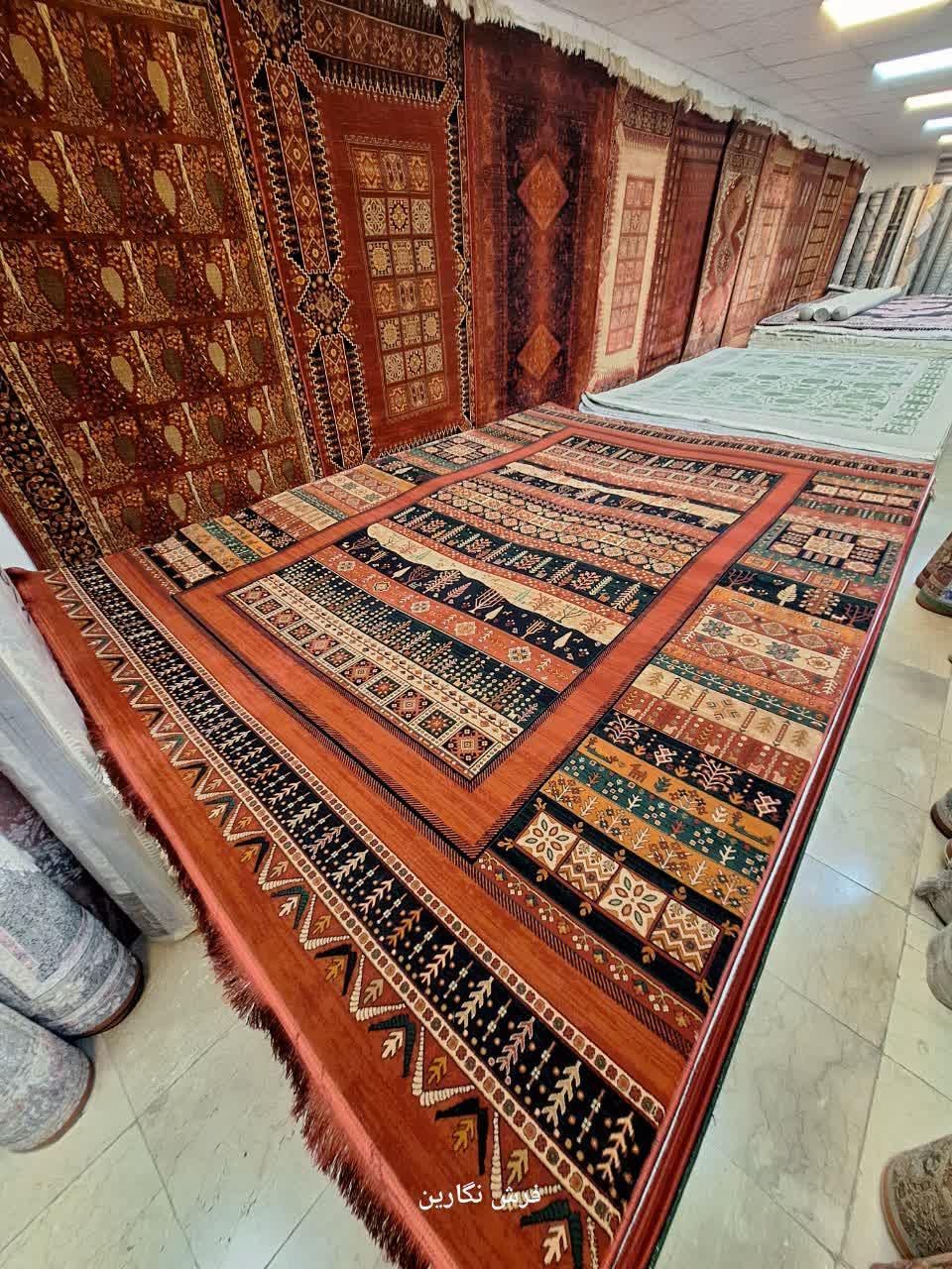 ۹ متری فرش درخت هلو کد 081|فرش|مشهد, امیر|دیوار