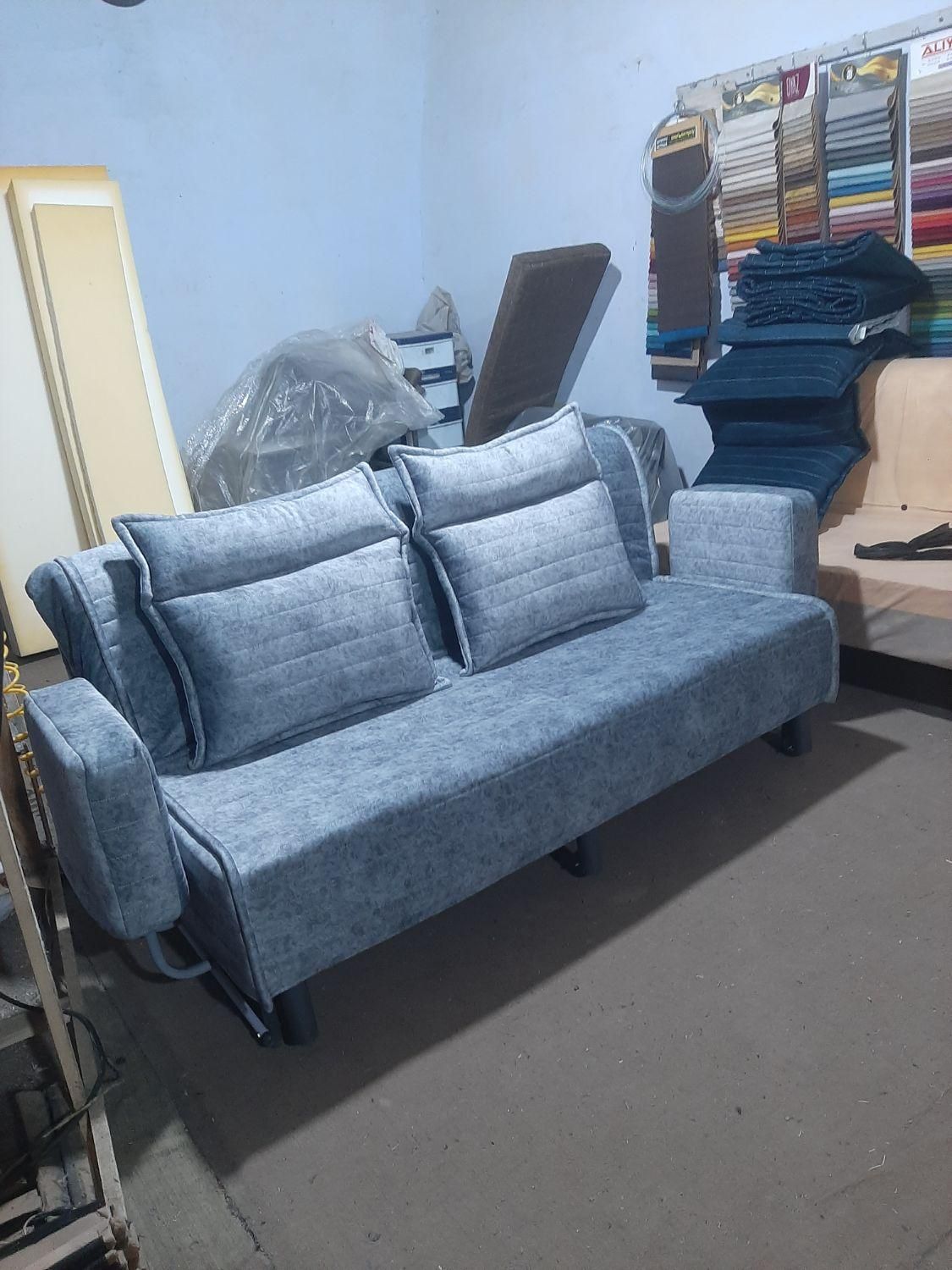 تختخوابشو مبل تختخواب شو تاشو عرض۱۶۵تخت خواب شو|مبلمان خانگی و میز عسلی|تهران, آذری|دیوار