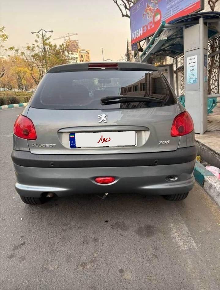 پژو ۲۰۶ تیپ ۲|خودرو سواری و وانت|تهران, مینی‌سیتی (شهرک نفت)|دیوار