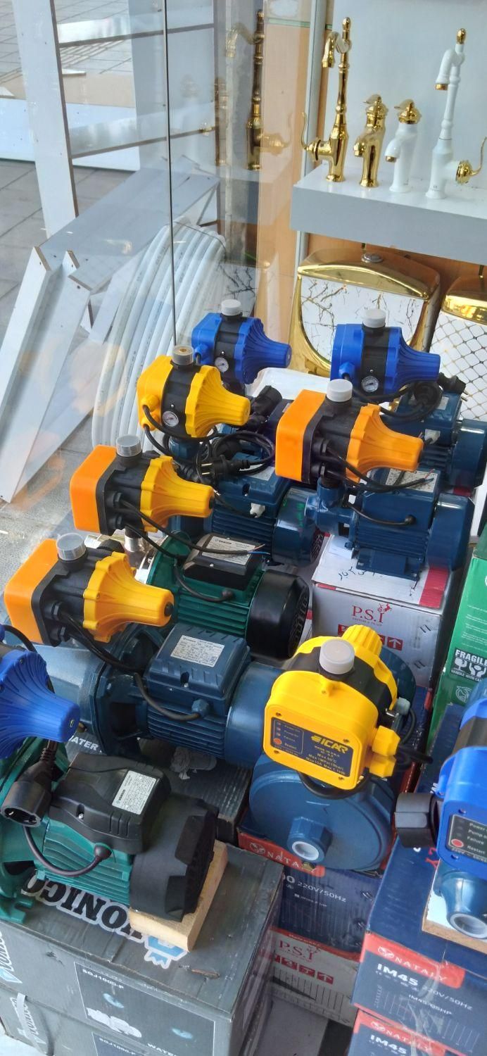 پمپ آب همراه با اتوماتیک|مصالح و تجهیزات ساختمان|پارسآباد, |دیوار