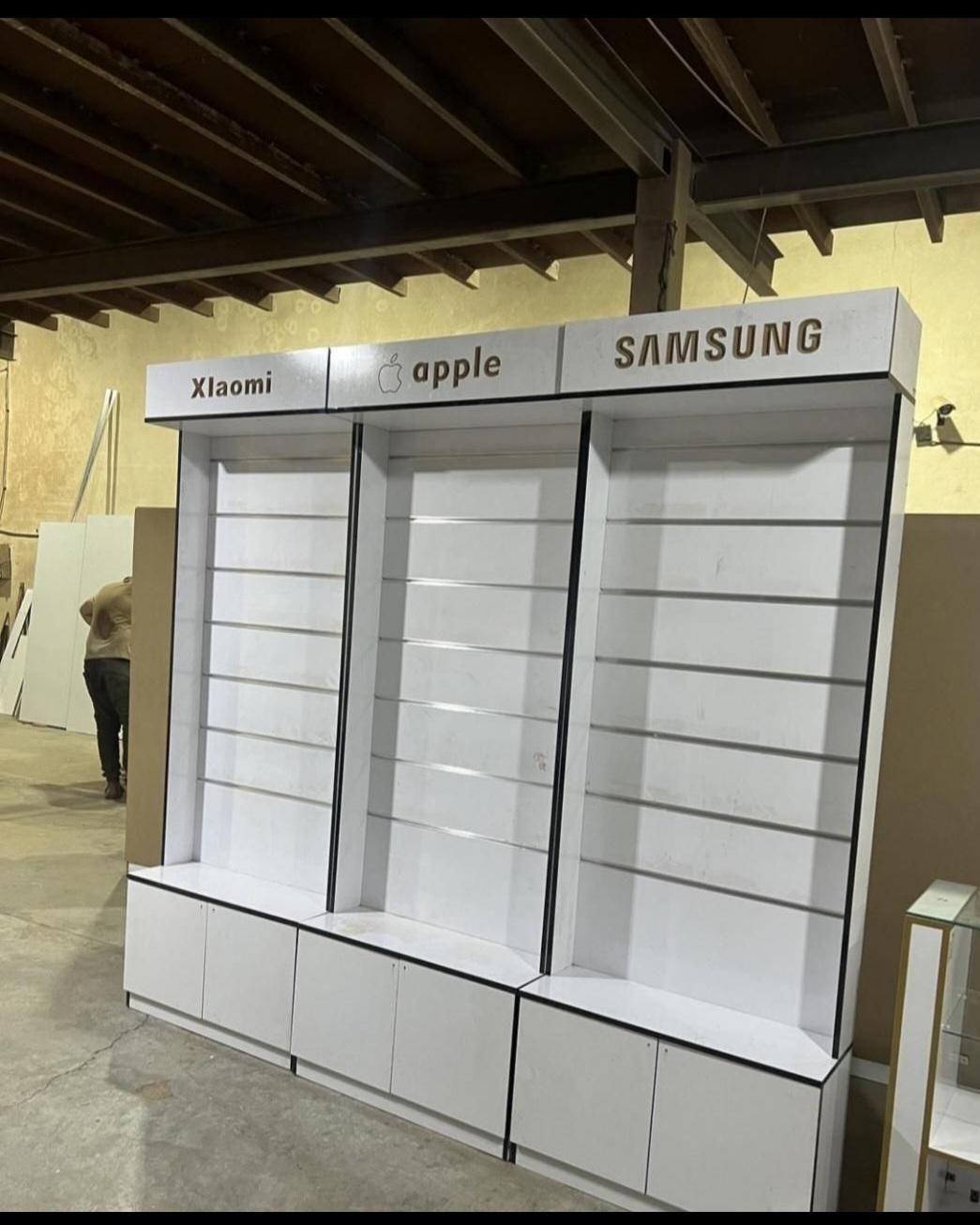 رگال شیاردار ام دی اف ویترین جدیدقفسه پیشخوان مدل|فروشگاه و مغازه|تهران, حسنآباد|دیوار