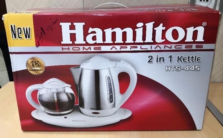 چای ساز Hamilton نو با کارتن|سماور، چای‌ساز، قهوه‌ساز|تهران, جنت‌آباد مرکزی|دیوار