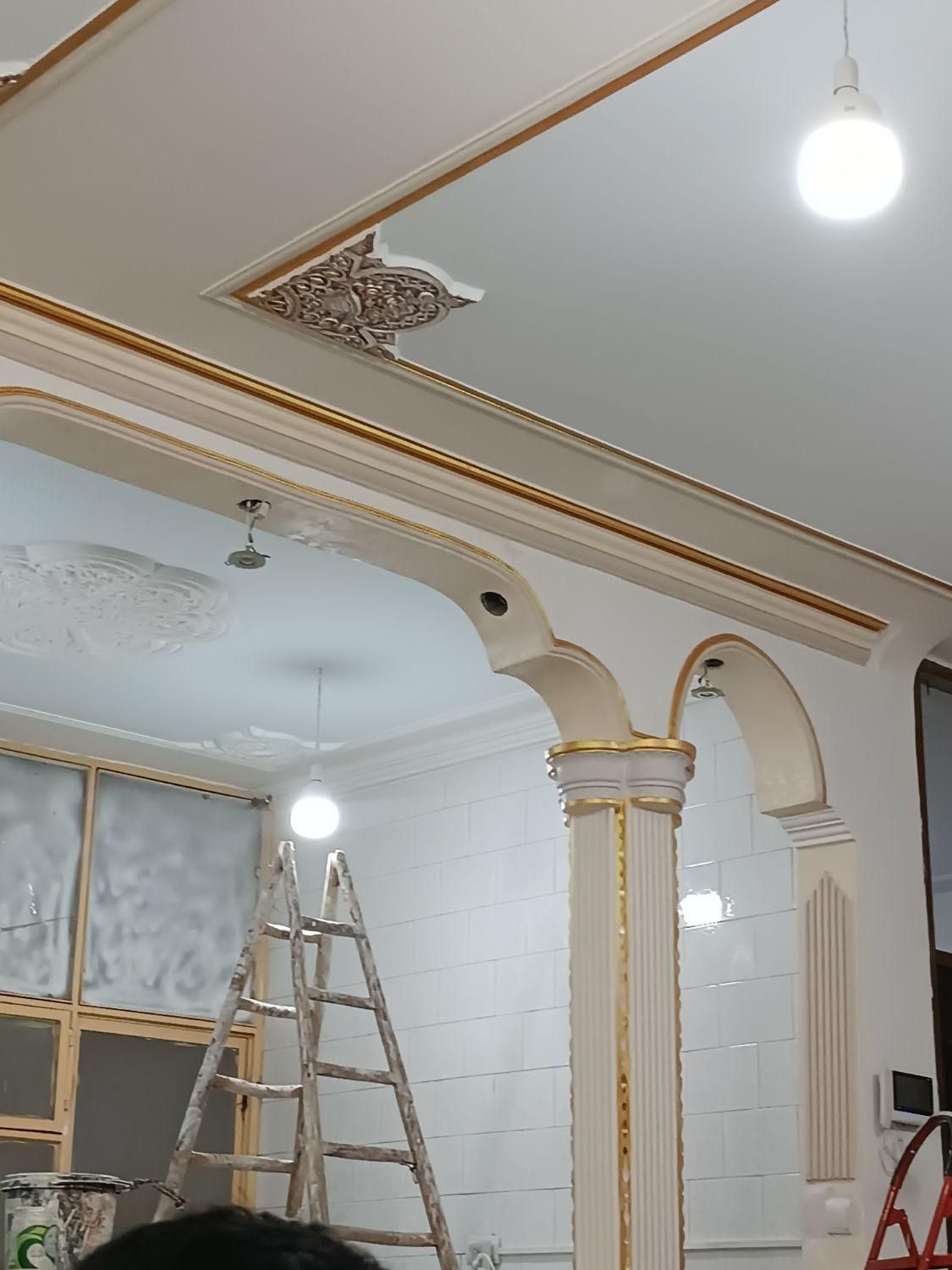 رنگ امیزی ساختمان و رنگ و بتونه سقف های کاذب کناف|خدمات پیشه و مهارت|ایرانشهر, |دیوار