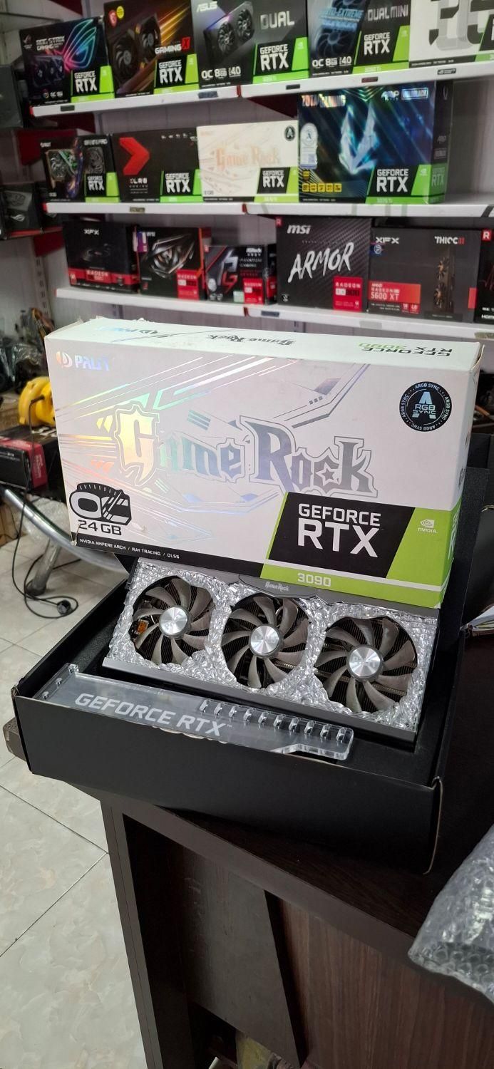 گرافیک geforce rtx 3090 gamrock palit گیمینگ|رایانه رومیزی|تهران, آذربایجان|دیوار