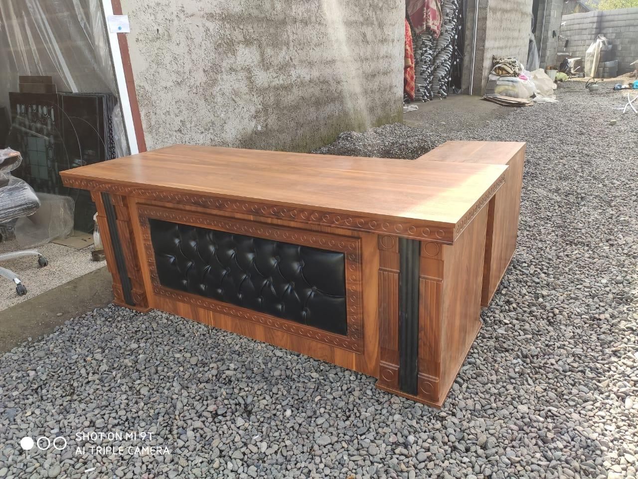 میز اداری مدل لمسه ۲متری و۱.۸۰و۱.۶۰|میز تحریر و کامپیوتر|رشت, شکار اسطلخ|دیوار