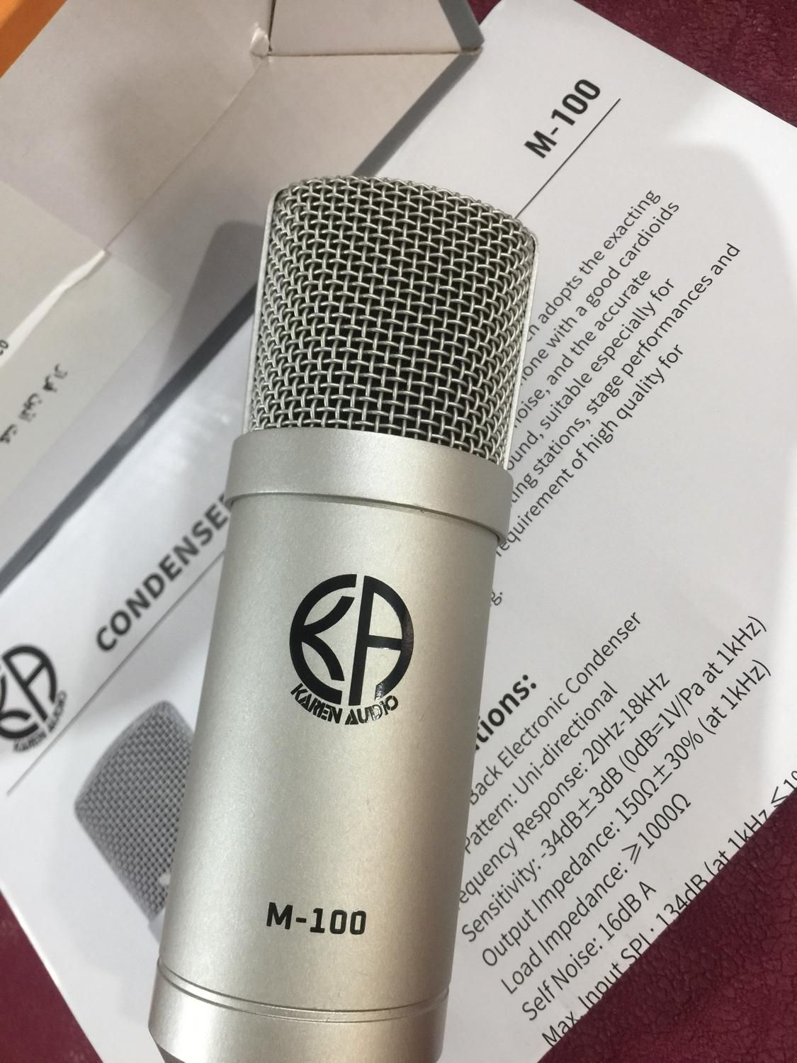 میکروفون AUDIO M-100|آلات موسیقی|تهران, آبشار تهران (دریاچه)|دیوار