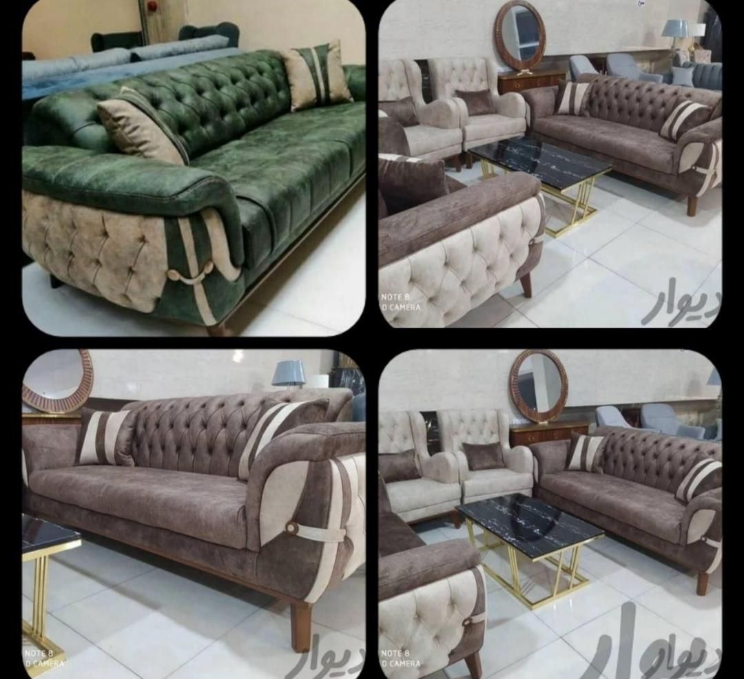 مبل لمس دست کمربندی تولیدی ضمانت کتبی|مبلمان خانگی و میز عسلی|مشکین‌دشت, |دیوار