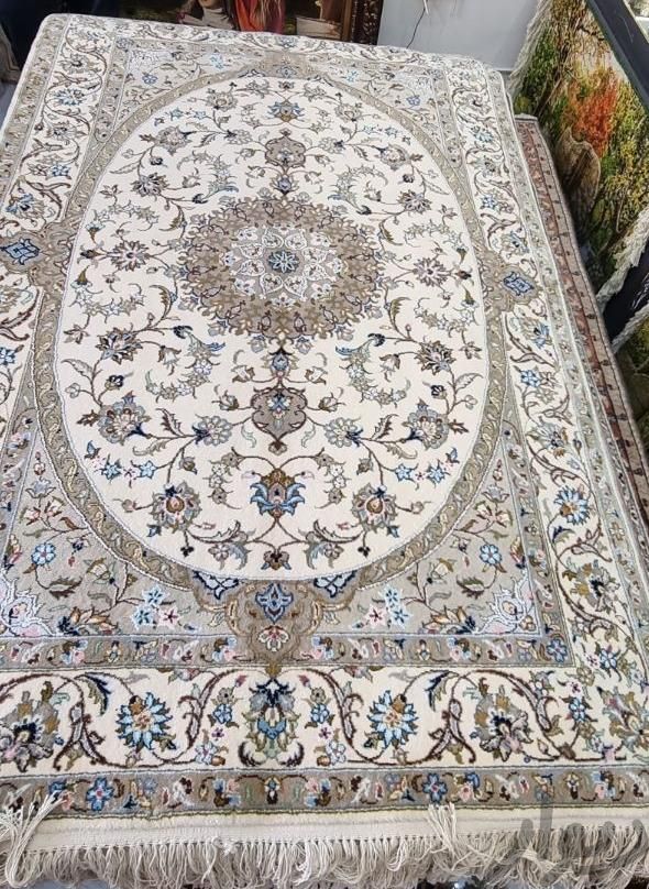 قالیچه کرک و ابریشم کاشان جهیزیه|فرش|تهران, اباذر|دیوار