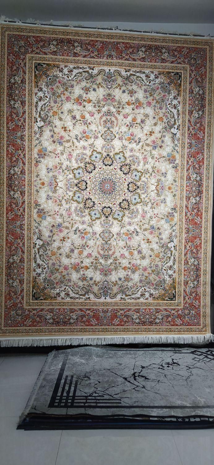 فرش 1200نخ سوپراکرولیک اقساط12ماه بدون پیش|فرش|زنجان, |دیوار