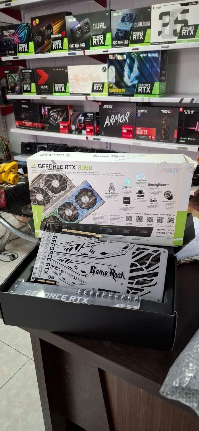 گرافیک geforce rtx 3090 gamrock palit گیمینگ|رایانه رومیزی|تهران, آذربایجان|دیوار