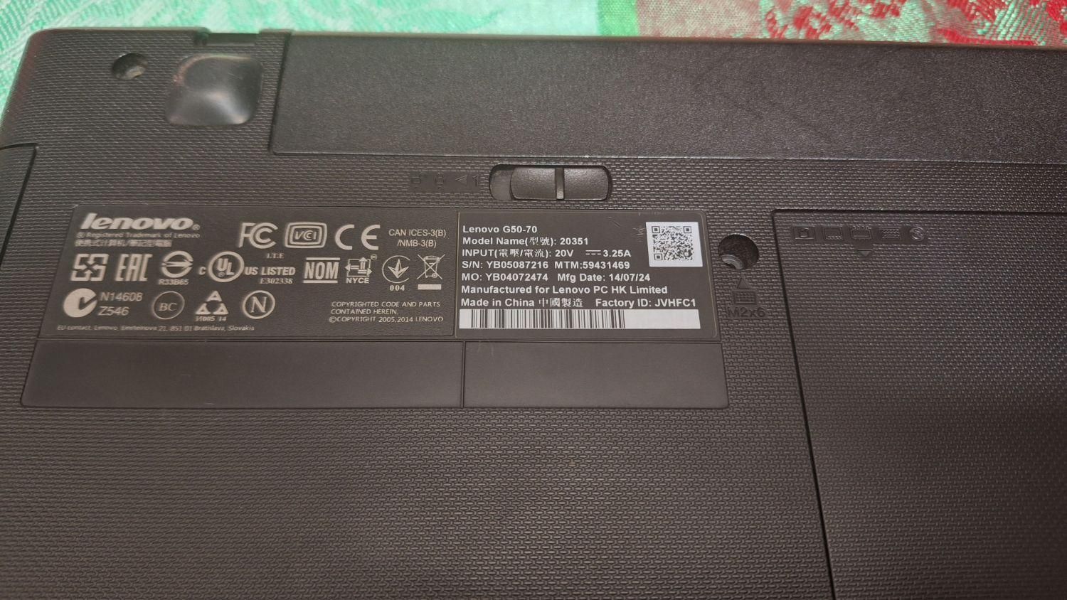 لپتاپ لنوو Lenovo g50-70|رایانه همراه|تهران, کوهک|دیوار