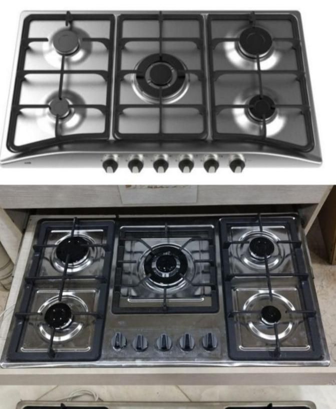 گاز رومیزی صفحه استیل  ، چدن مربع مدل هاکو|اجاق گاز و لوازم برقی پخت‌وپز|رشت, رشتیان|دیوار