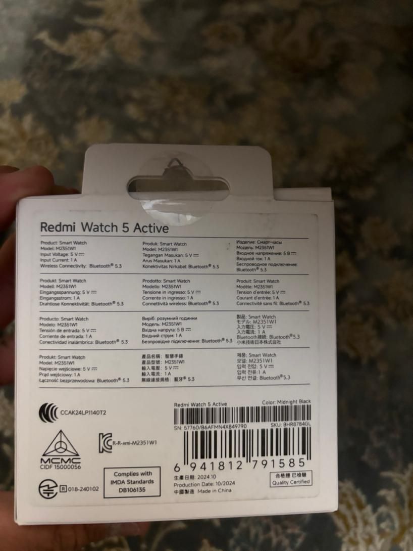Redmi watch 5 Active|لوازم جانبی موبایل و تبلت|تهران, توحید|دیوار