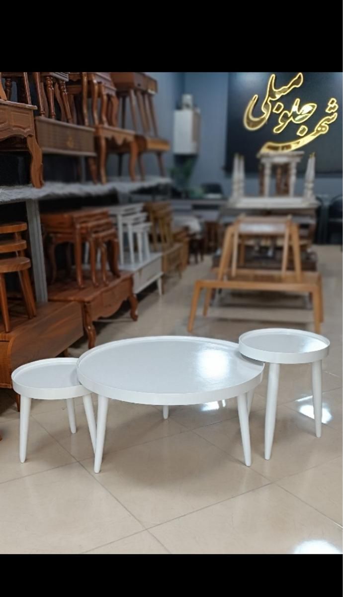 میز جلومبلی و میز عسلی مبل مدل/گرد لبه دار|مبلمان خانگی و میز عسلی|تهران, نعمت‌آباد|دیوار