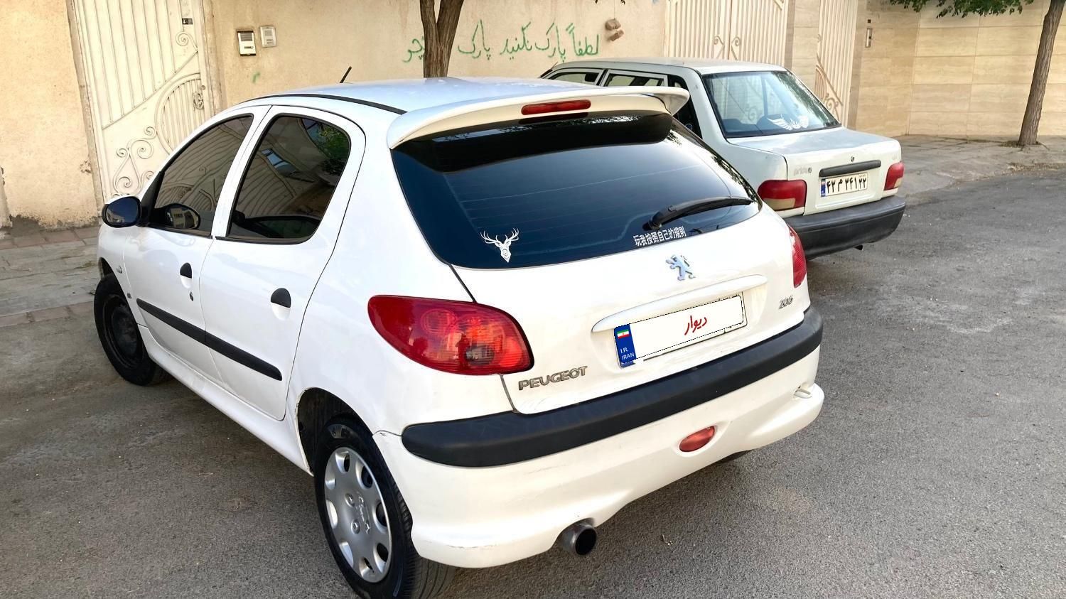پژو 206 تیپ ۲، مدل ۱۳۹۰|خودرو سواری و وانت|بردسکن, |دیوار