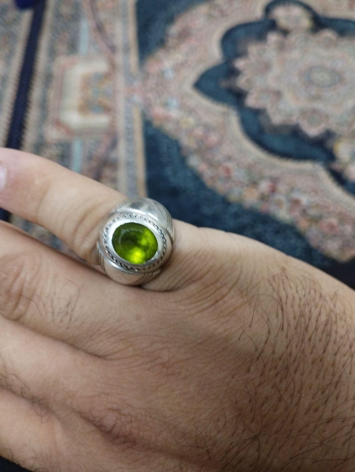 انگشتر زبرجد|جواهرات|اصفهان, ماشاده (رهنان)|دیوار