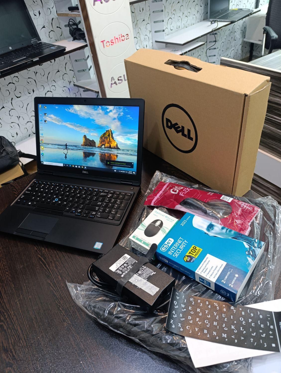 لپتاپ دلcori7-5570گرافیک2رم16با512ssd|رایانه همراه|شهرکرد, |دیوار
