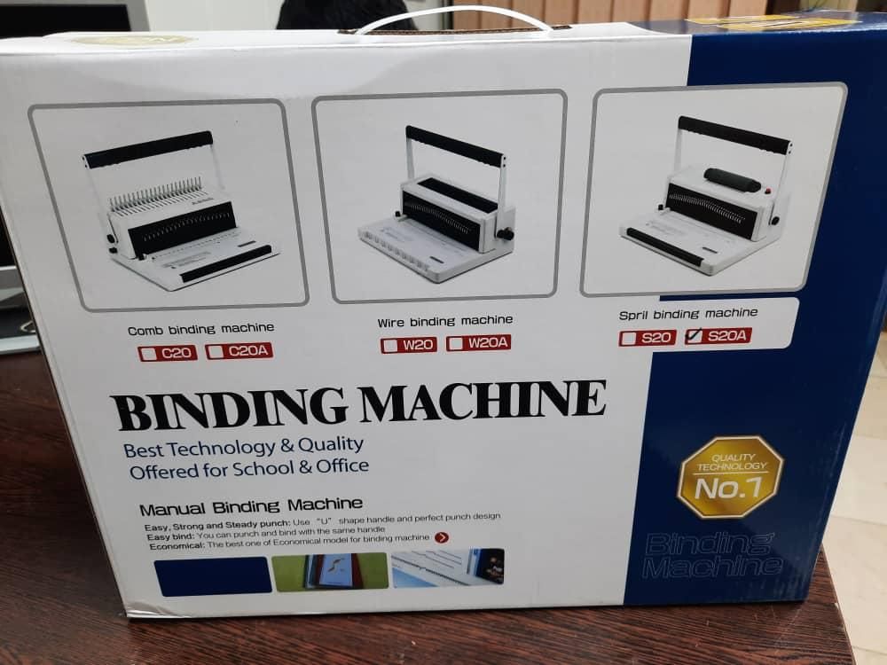 دستگاه صحافی و سیمی کن کتاب مارپیچ S20|پرینتر، اسکنر، کپی، فکس|تهران, فردوسی|دیوار