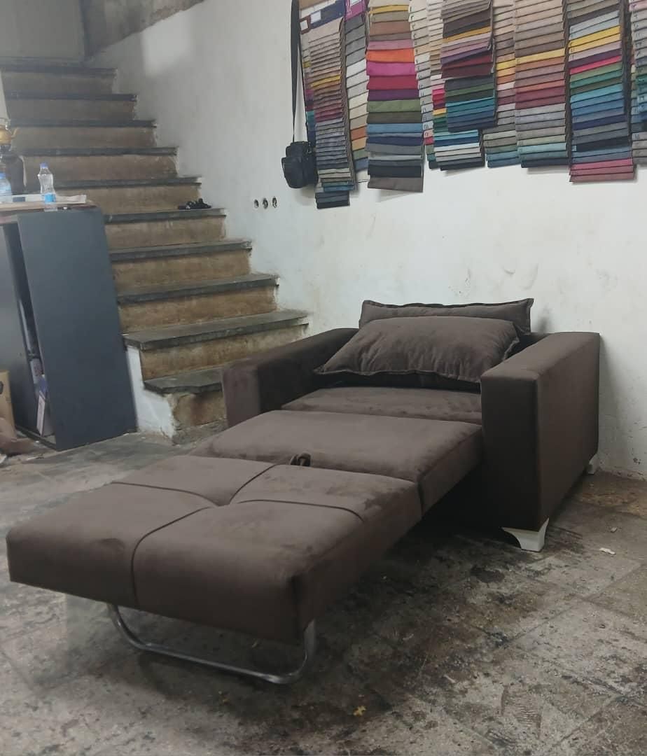 مبل تختخوابشو سمین کاناپه تختخواب شو تخت خوابشو|مبلمان خانگی و میز عسلی|تهران, تهرانپارس غربی|دیوار