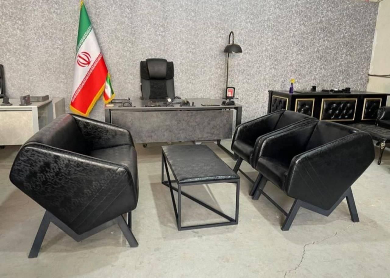 کانتر پذیرش میز منشی پیشخوان لابی هایگلاس مبل چرم|مبلمان اداری|تهران, ارم|دیوار
