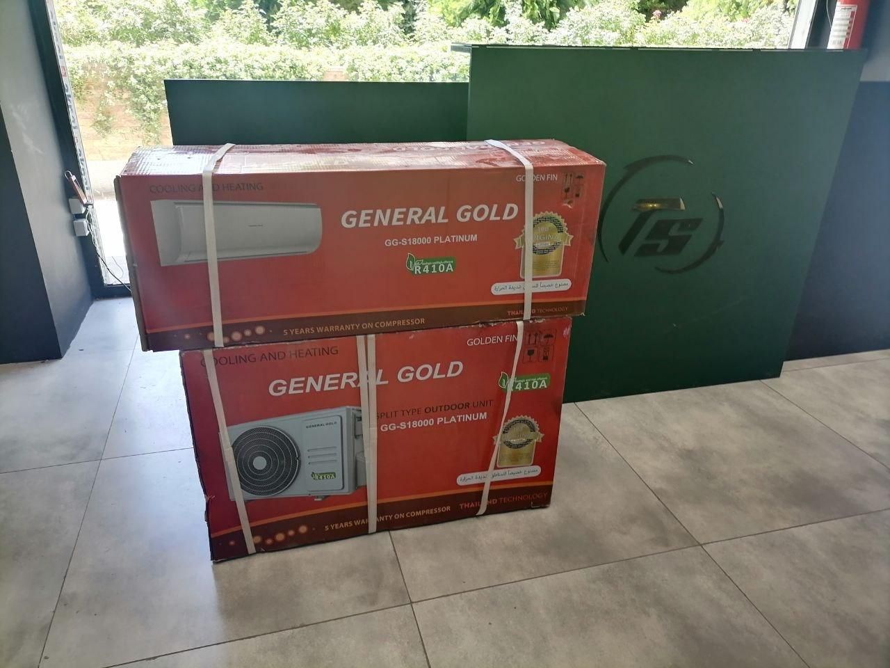 کولرگازی 18 هزار جنرال‌ گلد GG-MS18000 TITANIUM|کولر گازی و فن‌کوئل|تهران, کن|دیوار